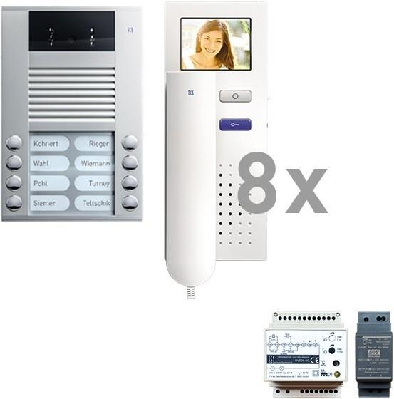 Actual product image TCS Video intercoms.