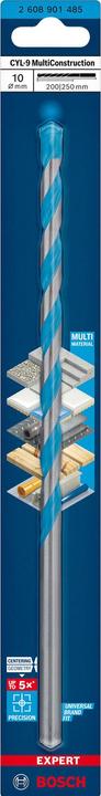 Productafbeelding Bosch Professional Zubehör Expert CYL-9 MultiConstructieboor, 8 x 200 x 250 mm, d 8 mm (10 millimeter)