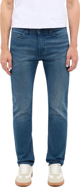 Mustang Mid Rise Vegas Jeans Slim Fit Dark Blue Used