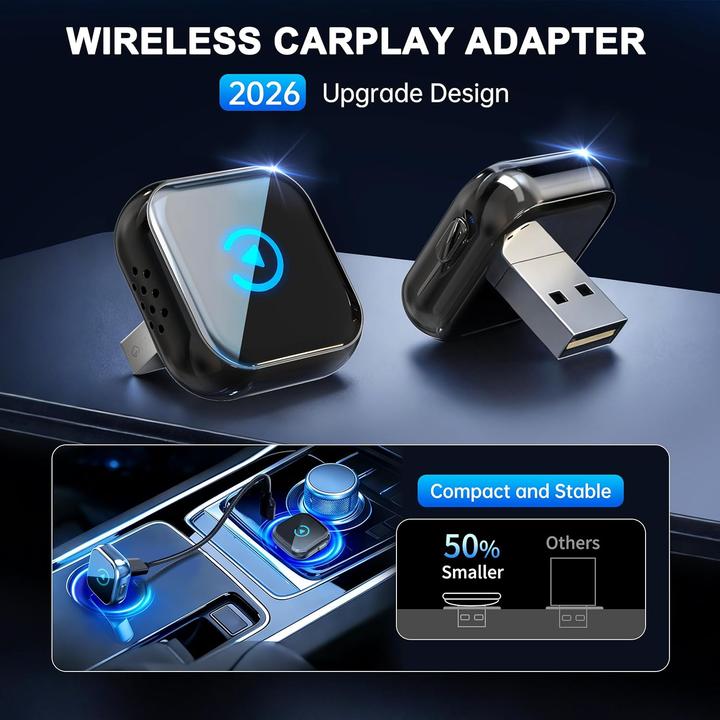 Produktbild Mynoveex CarPlay Wireless Adapter mit Instant Switch