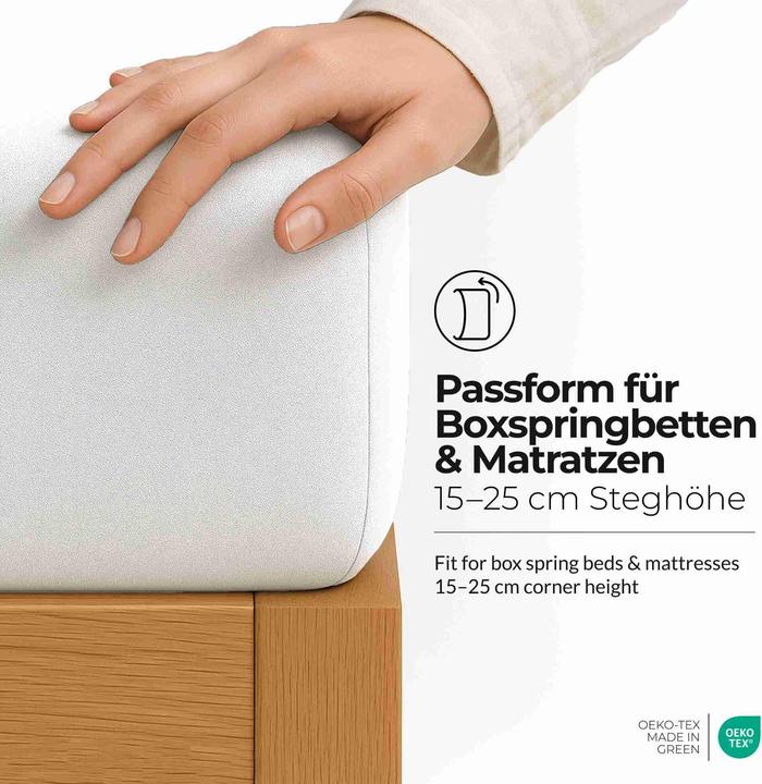 Actual product image Etérea Comfort Jersey (120x200 cm)