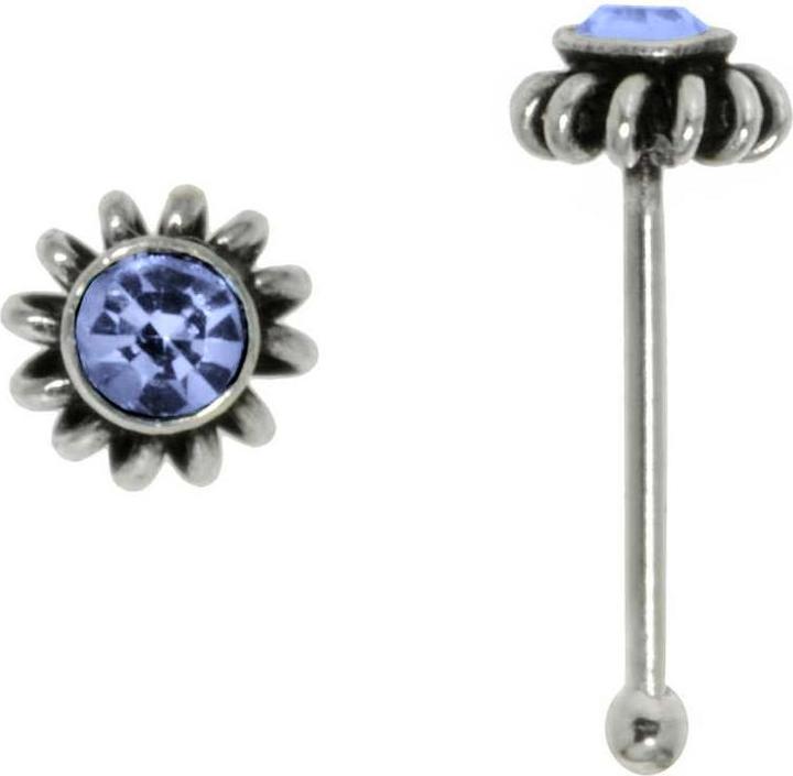 Immagine prodotto Bijouteria Piercing per naso (Argento 925, Vetro (di orologio))