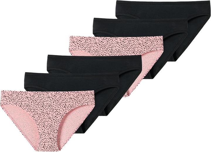 Immagine prodotto Schiesser Confezione da 6 slip per ragazze adolescenti in cotone biologico 95/5 (140, confezione da 6)