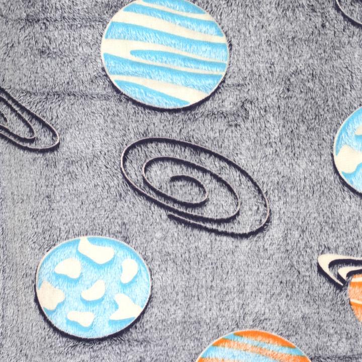 Produktbild RJM Glow In The Dark Space Fleecedecke (127 x 152 cm)