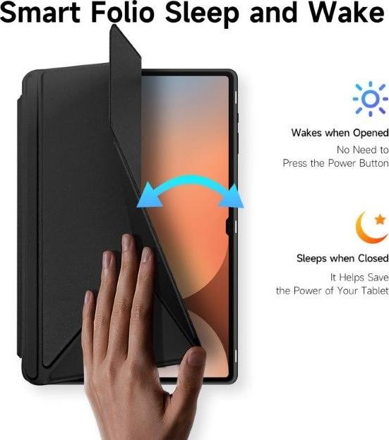 Actual product image Dux Ducis Magi Series Bookcover Cover (Galaxy Tab S8 Ultra, Galaxy Tab S10 Ultra, Galaxy Tab S9 Ultra)