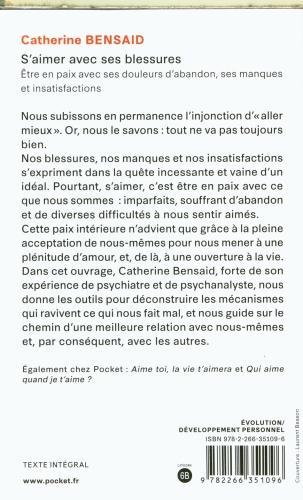 Image du produit S'aimer avec ses blessures (Français, Catherine Bensaid, 2025)