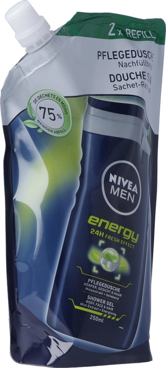 Actual product image NIVEA Men Pflegedusche Energy ref 500 ml (500 ml)
