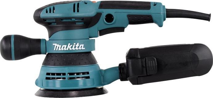 Produktbild Makita BO 5041 Exzenterschleifer / Schleifmaschine 300 W 125 mm + 4x Toolbrothers TURTLE Schleifset (Exzenterschleifer, 300 W)