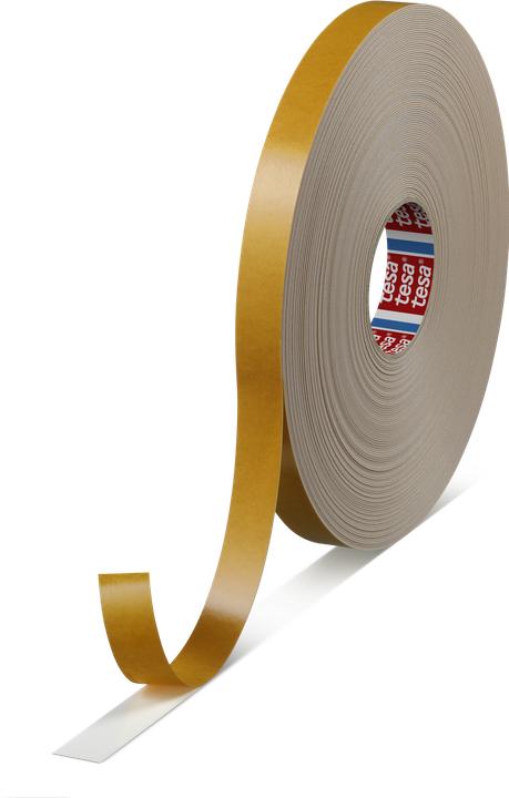 Actual product image tesa tesafix foam backing mod.acrylate 50m x 25mm white (25 mm)