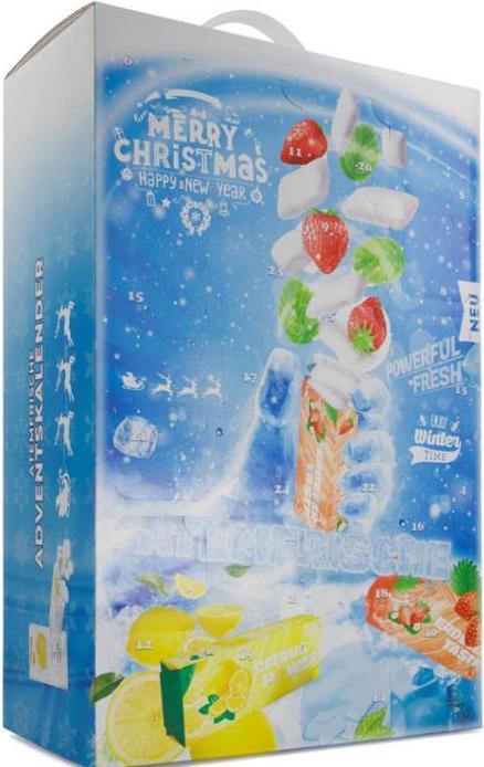 Actual product image Geschenkidee Calendrier de l'Avent Chewing-gym haleine fraiche 692 g