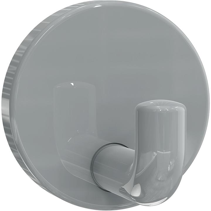 Actual product image Hewi Single hook 801.90.010 single Projection 30 mm Polyamide 95 rock grey Ø 40 mm