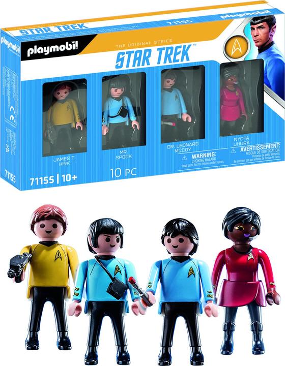 Actual product image Playmobil 71155 Star Trek Figure Set (71155, Playmobil Star Trek)