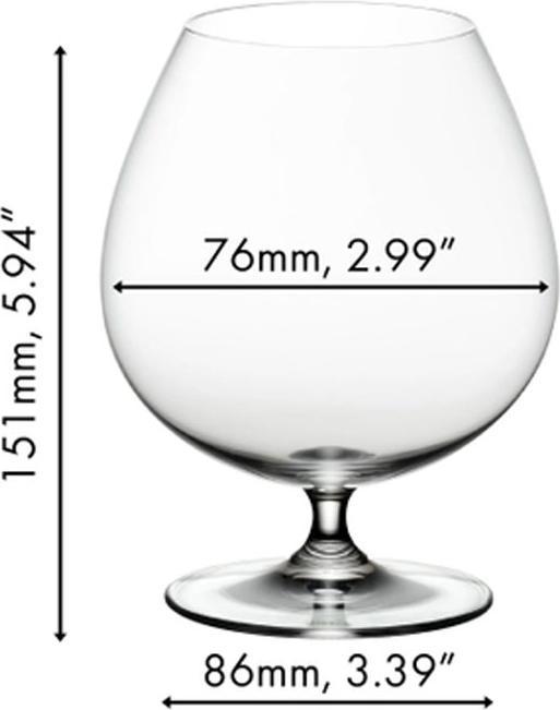 Image du produit Riedel Verre pour le brandy (19 cl, 2 Verres)