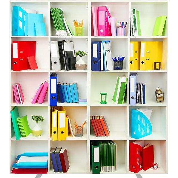 Paperflow, Scheidingswand, Scheidingswand LIBRARY (160 x 174 cm)