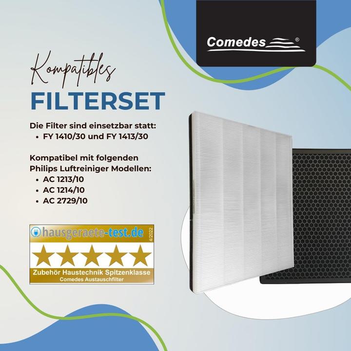 Produktbild Comedes Ersatzfilter für Philips Luftreiniger Series 1000 (1x)