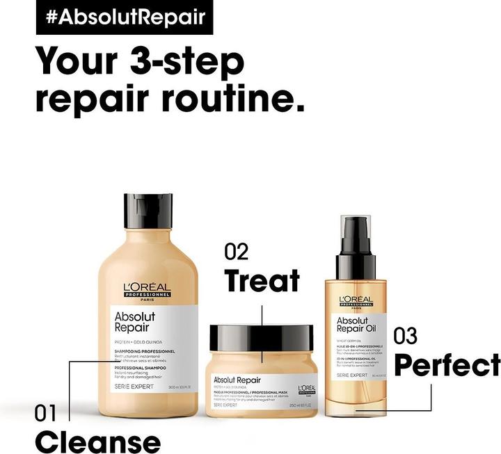 Actual product image L'Oréal Professionnel Serie Expert Absolut Repair (300 ml, Liquid shampoo)