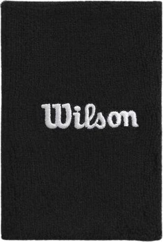 Wilson Wristband Jumbo Black (2x)