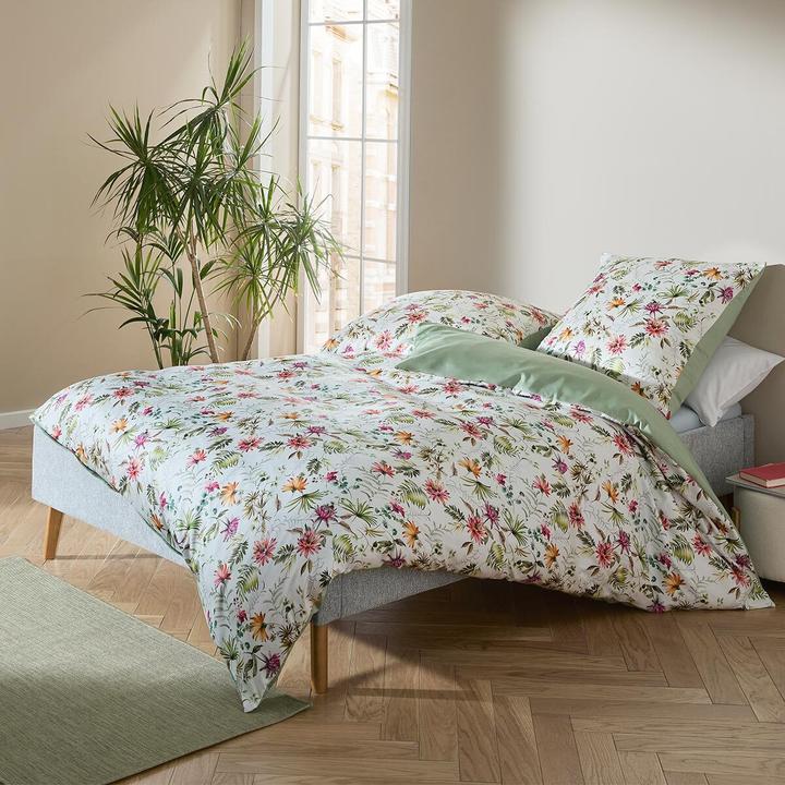 Produktbild Fleuresse Mako-Satin Bettwäsche Modern Elegance S Lier bunt (Bettwäsche Set, 135x200 cm + 80x80 cm)