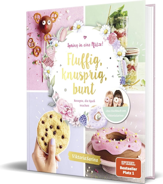 Produktbild Spring in eine Pfütze! Fluffig, knusprig, bunt (Deutsch, Viktoriasarina, 2022)