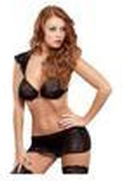 Produktbild Exposed Unterwäsche-Set Schwarz (S/M) (M, S)