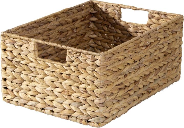 Immagine prodotto Casâme Cesto in giacinto d'acqua struttura in metallo - altezza 17 cm