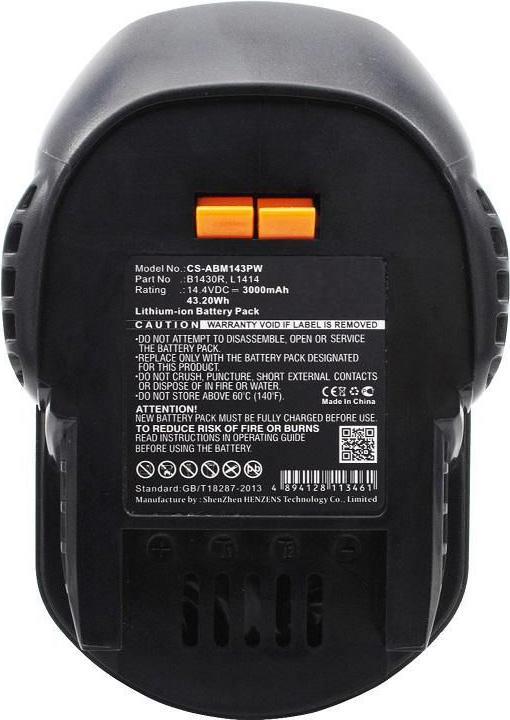 Produktbild CoreParts Battery for AEG PowerTool (14.4 V)