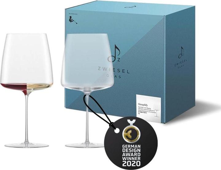 Produktbild Zwiesel Weinglas Simplify (74 cl, 2 Gläser, Rotweingläser)