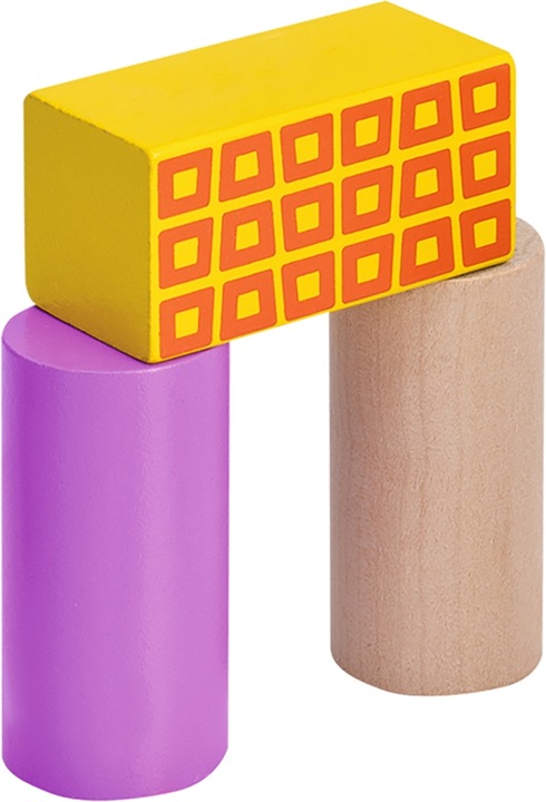 Produktbild Eichhorn Color Holzbausteine 50