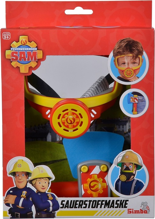 Actual product image Simba Sam Firefighter Oxygen Mask