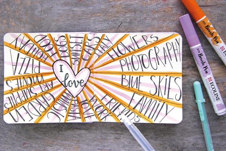 Actual product image Talens Journal Set Happiness 8-teilig (8 x)