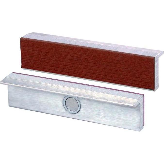 Brockhaus, Schraubstock + Zwinge, Magnet Schutzbacke Typ Fiber, Grösse 180 mm