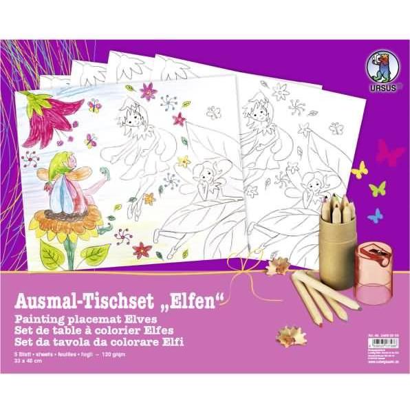 Ursus Ausmaltischset Elfen