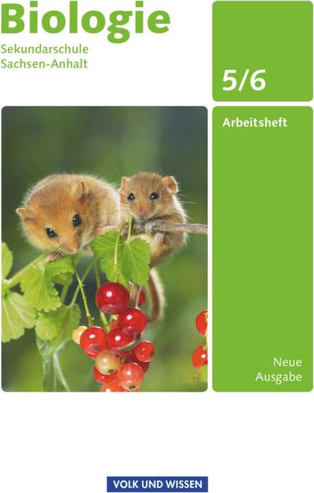 Immagine prodotto Biologie - Ausgabe Volk und Wissen - Sekundarschule Sachsen-Anhalt - Neue Ausgabe - 5./6. Schuljahr (Tedesco, Blümel, Hans/Müller, Sabine/Lepel, Wulf-Dieterua, 2010)