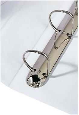 Produktbild Soennecken Präsentationsringbuch 4141 DIN A4 37mm weiss (A4, 37 mm, 10 Stück)