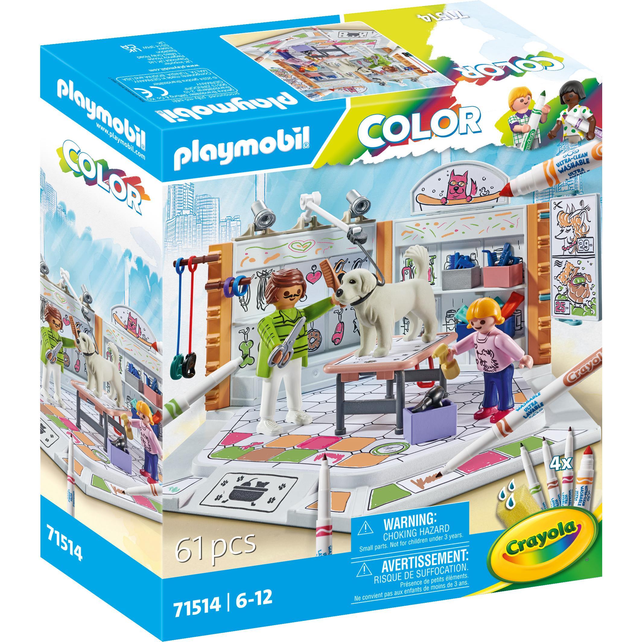 Playmobil Hundesalon (71514, Playmobil Color)