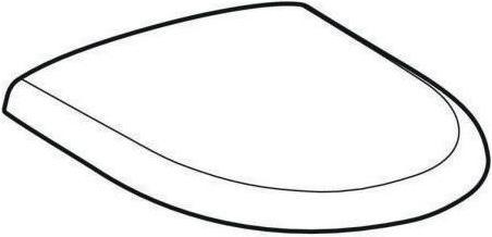 Actual product image Geberit WC seat Renova manhattan with soft-closing mechanism 573025010