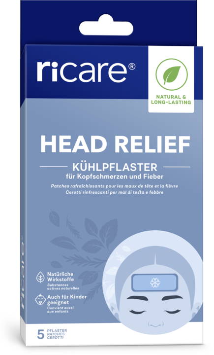 ricare Pflaster Head Relief (5 x)