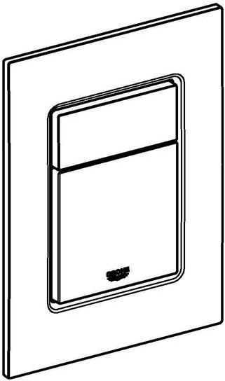 Image du produit Grohe Skate Cosmopolitan S Bestätigungsplatte, in S-Size, alpinweiss