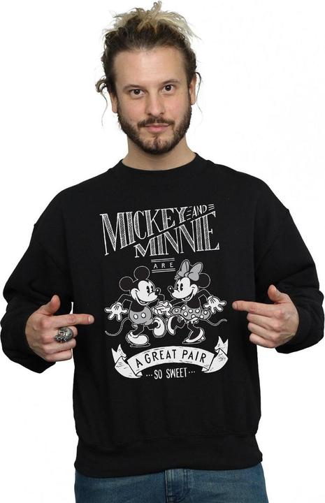 Immagine prodotto Disney Mickey And Minnie Mouse Great Pair Felpa Uomo (M)