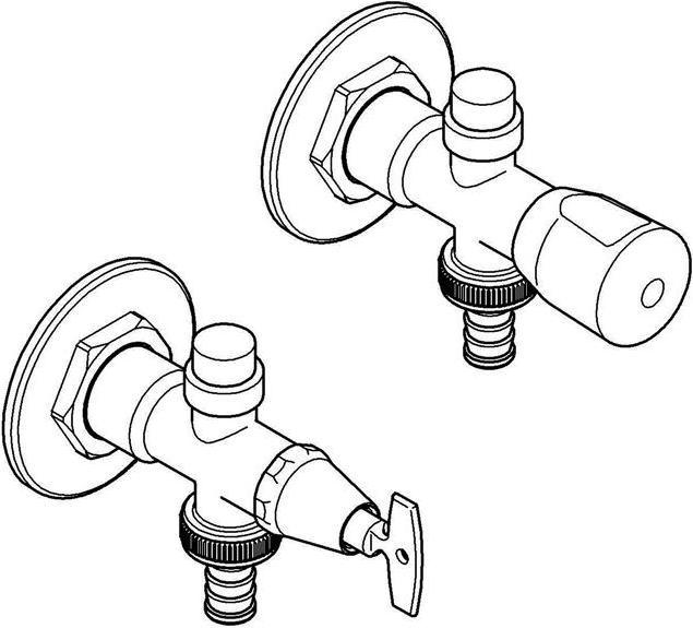 Productafbeelding Grohe Frostsichere Aussenwandventil Eurotec-Bausatz 41208000