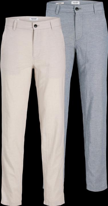 Actual product image Jack & Jones Jpstace Jjsummer Linen Blend Pant 2-Pack (W31/L34)