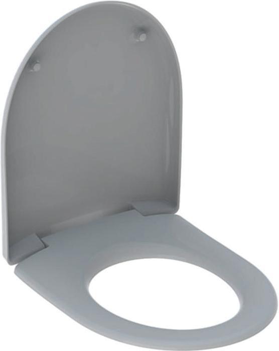 Actual product image Geberit WC seat Renova manhattan with soft-closing mechanism 573025010