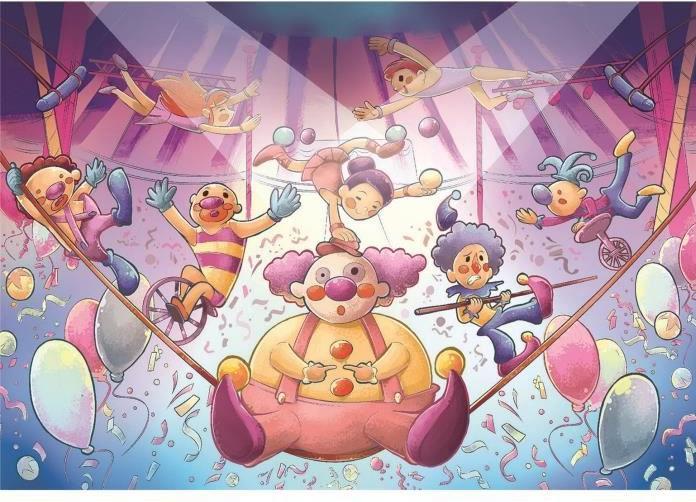 Produktbild Clementoni Puzzle 3x48 Super Color Te Circus (48 Teile)