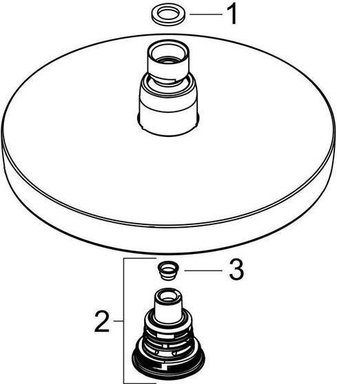 Immagine prodotto hansgrohe Soffione doccia Croma Select S 180 2jet 26522000 18 cm cromo (2 Tipi di raggi, 17 l/min)