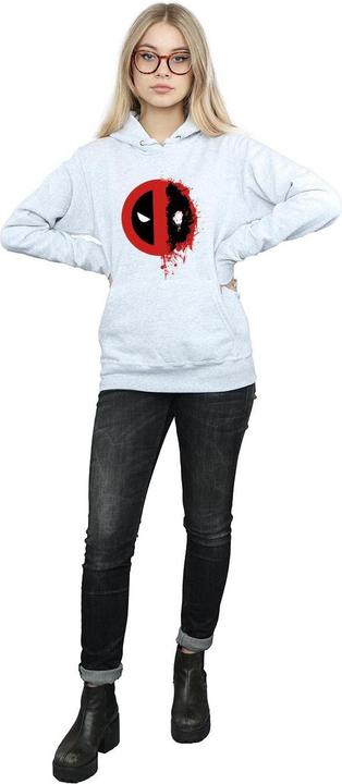 Produktbild Deadpool Split Splat Logo Kapuzenpullover (XL)