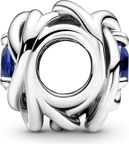 Produktbild Pandora September Geburtsstein Blauer Ewigkeitskreis Charm (Mit Stein(en), Sterling Silber 925)