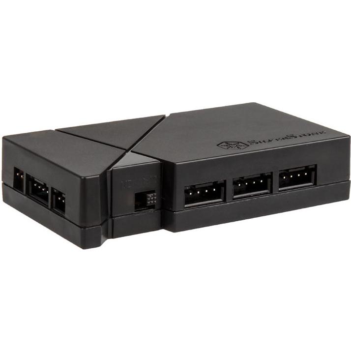 Silverstone RGB-LED-Hub + 2x LED-Streifen (RGB), Modding Beleuchtung