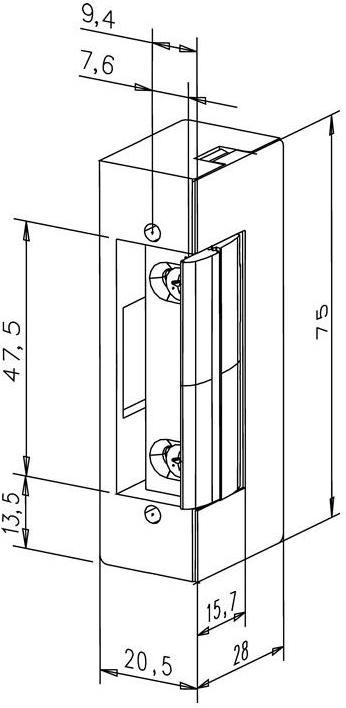 Actual product image Assa Abloy Door Opener iW DIN L EST 17E----06635D14