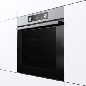 Actual product image Gorenje Oven BO6735E02X 77 L, Multifunctional, EcoClean, Mechanical control, Height 59.5 cm, Width 5