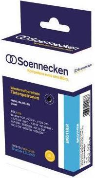 Image du produit Soennecken Cartouche d'encre 84145 comme Brother LC1240BK noir - Cartouche d'encre - noir (CF)